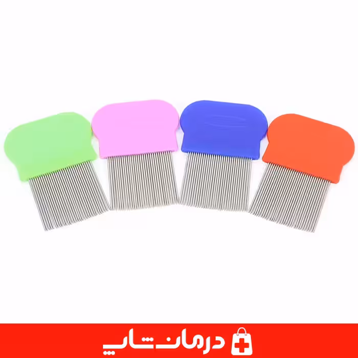 خرید شانه شپش فلزی 2md | شانه ضد شپش و تخم شپش فلزی