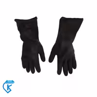 دستکش لاستیکی ماکان یزد سایز Large