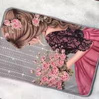 نم گیر مخمل مهرسا - طرح 79