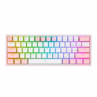 کیبورد ردراگون  K617 FIZZ RGB WHITE-PINK BLUE SWITCH