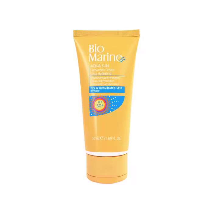 بایومارین-ضدافتاب رطوبت رسانSPF50بی رنگ