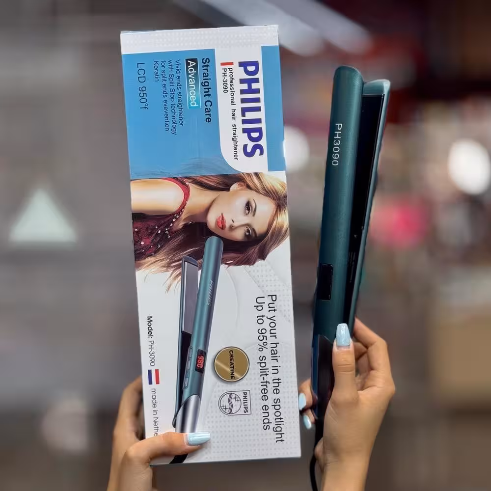 اتو مو صفحه باریک فلیپس PHILIPS کیفیت مستر کد PH-3090