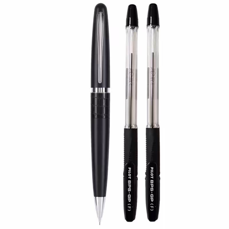 مداد نوکی پایلوت مدل MR با قطر نوشتاری 0.5 به همراه بسته دوعددی خودکار پایلوت مدل BPS-GP