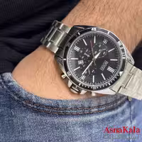 ساعت مچی مردانه برند BOSS موتور کوارتز نقره ای رنگ ثابت و ضدآب کد WTCH11219W