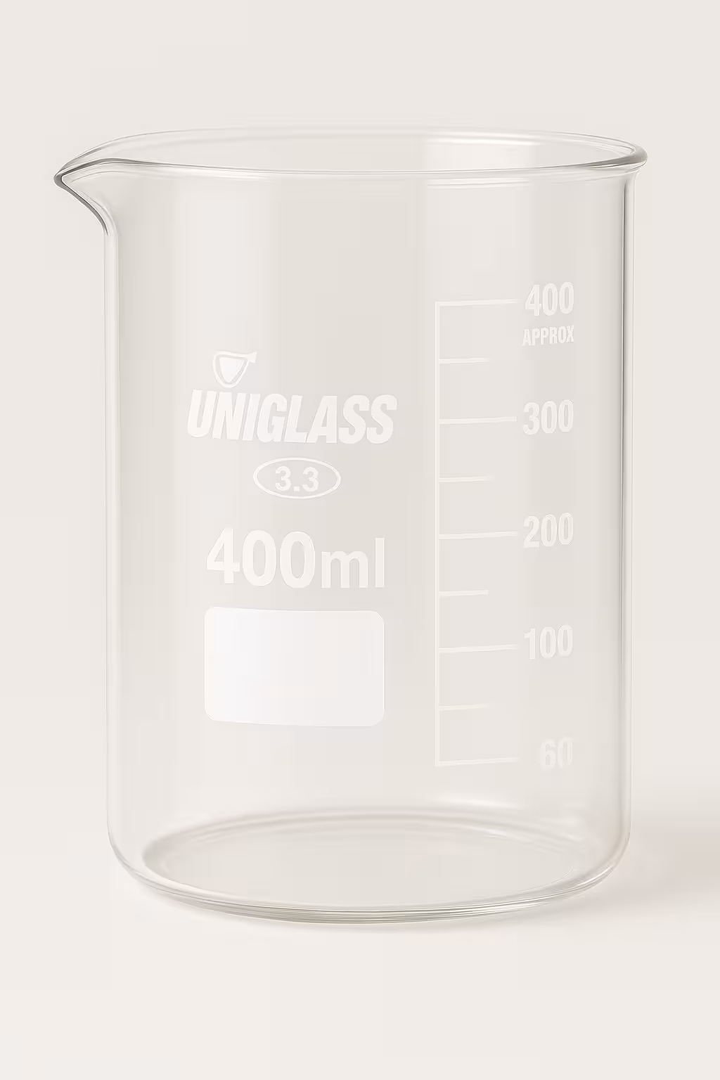 بشر شیشه ای 400 سی سی - یونی گلس