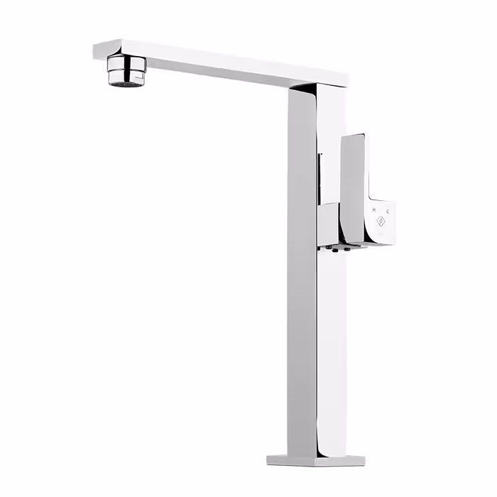 شیر روشویی پایه بلند کاویان مدل آسا