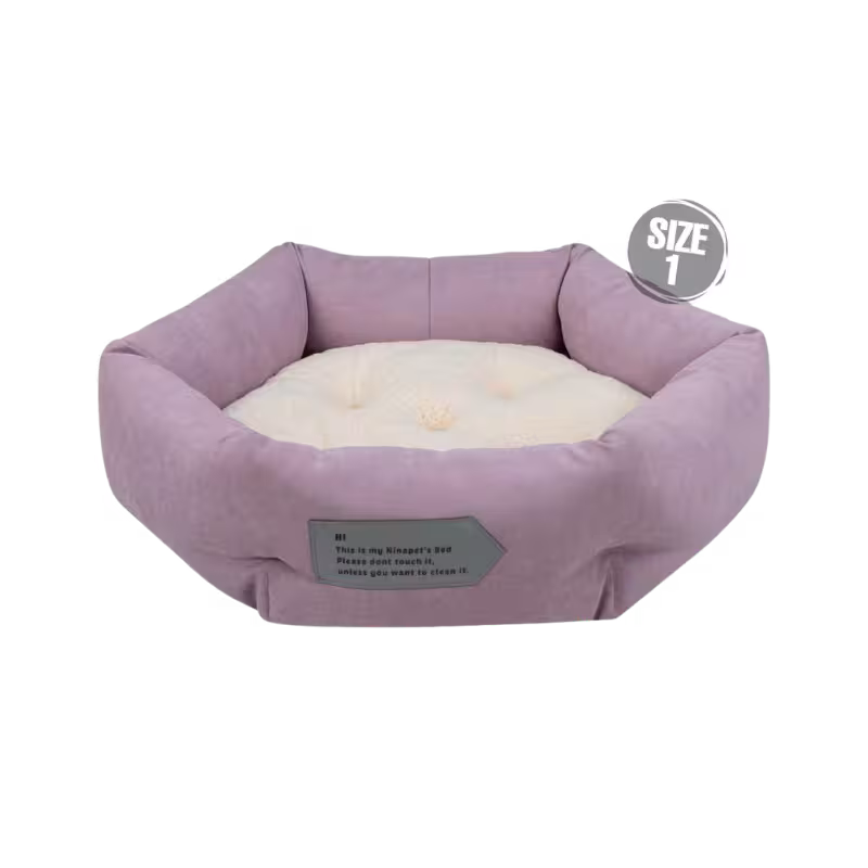 جای خواب مدل کوتو برند Ninapet نیناپت رنگ یاسی سایز 1