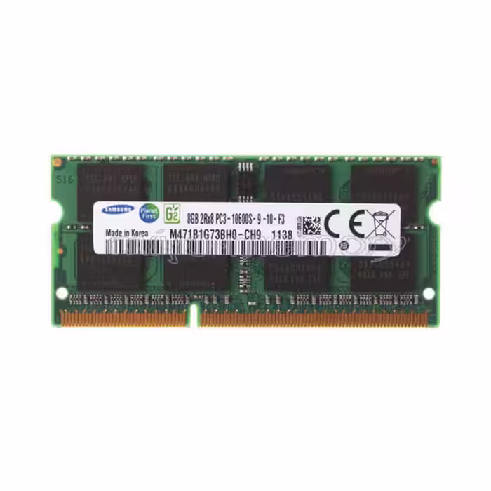 رم لپ تاپ DDR3 تک کاناله 1333 مگاهرتز CL19 سامسونگ مدل ch9 ظرفیت 8 گیگابایت | کالا مکس
