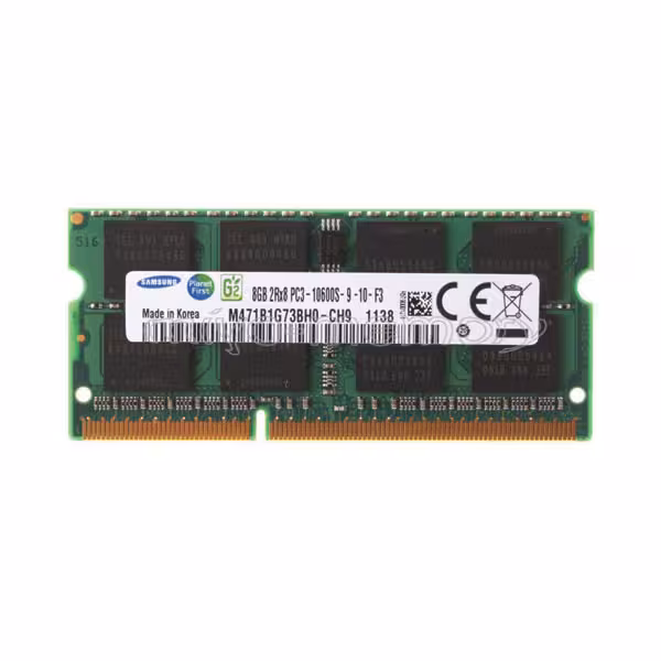 رم لپ تاپ DDR3 تک کاناله 1333 مگاهرتز CL19 سامسونگ مدل ch9 ظرفیت 8 گیگابایت | کالا مکس