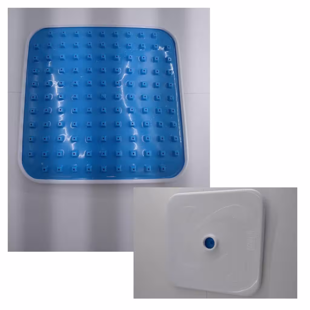 سردوشی آبی مربع