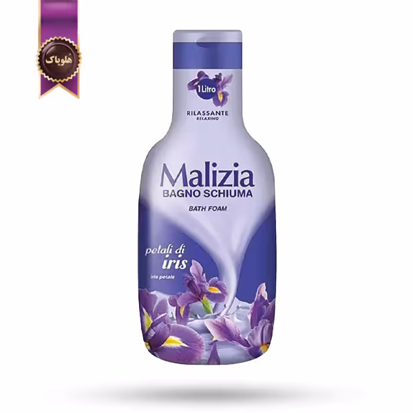 شامپو بدن مالیزیا Malizia مدل گلبرگ زنبق iris petals حجم 1000 میلی لیتر   (اورجینال)