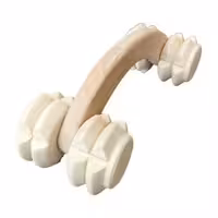 ماساژور چوبی چهار چرخ غلتکی