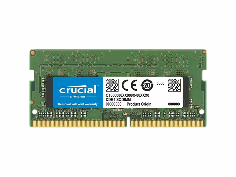 رم لپ تاپ DDR4 تک کاناله 3200 مگاهرتز CL22 کروشیال مدل CT8 ظرفیت 8 گیگابایت