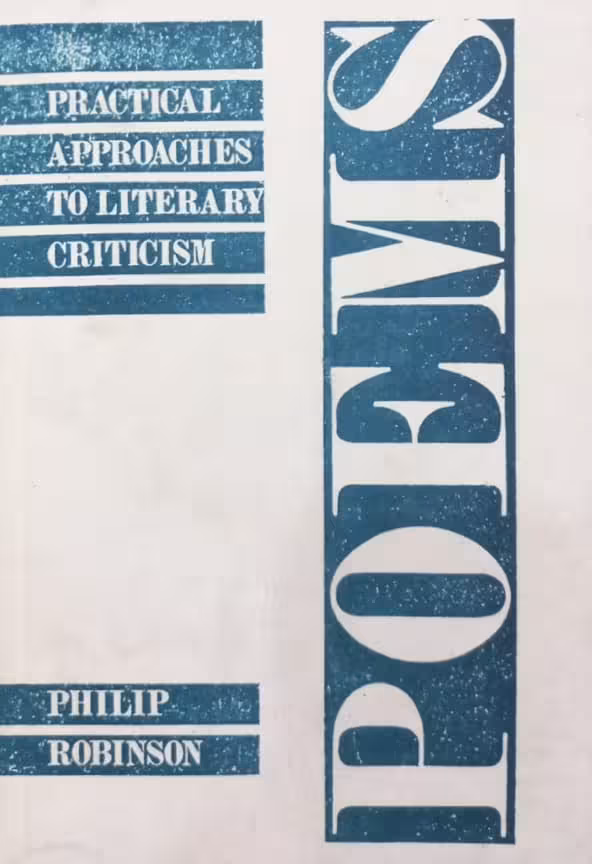 Poems | Philip Robinson