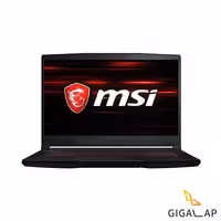 لپ تاپ گیمینگ MSI GF63 مدل i7 11800H 16GB 512GB SSD 4GB RTX 3050 15,6 INCH FHD 144Hz