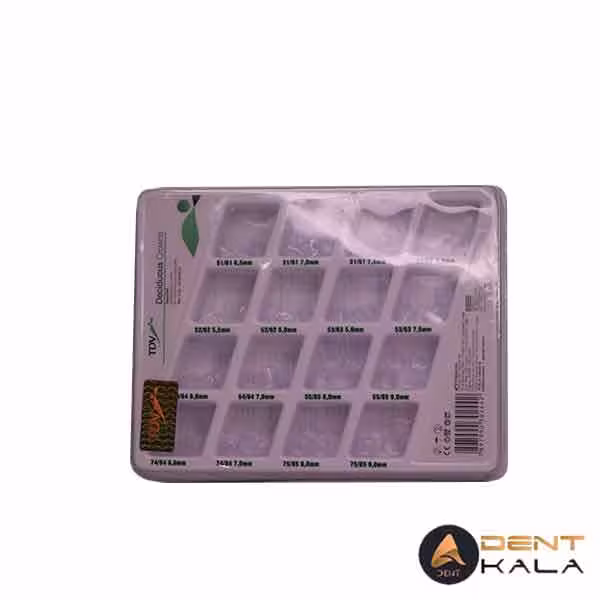 روکش آناتومی شفاف (سلوئیدی) تی دی وی / Crowns TDV