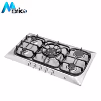 گاز رومیزی اخوان کد G42 پنج شعله استیل