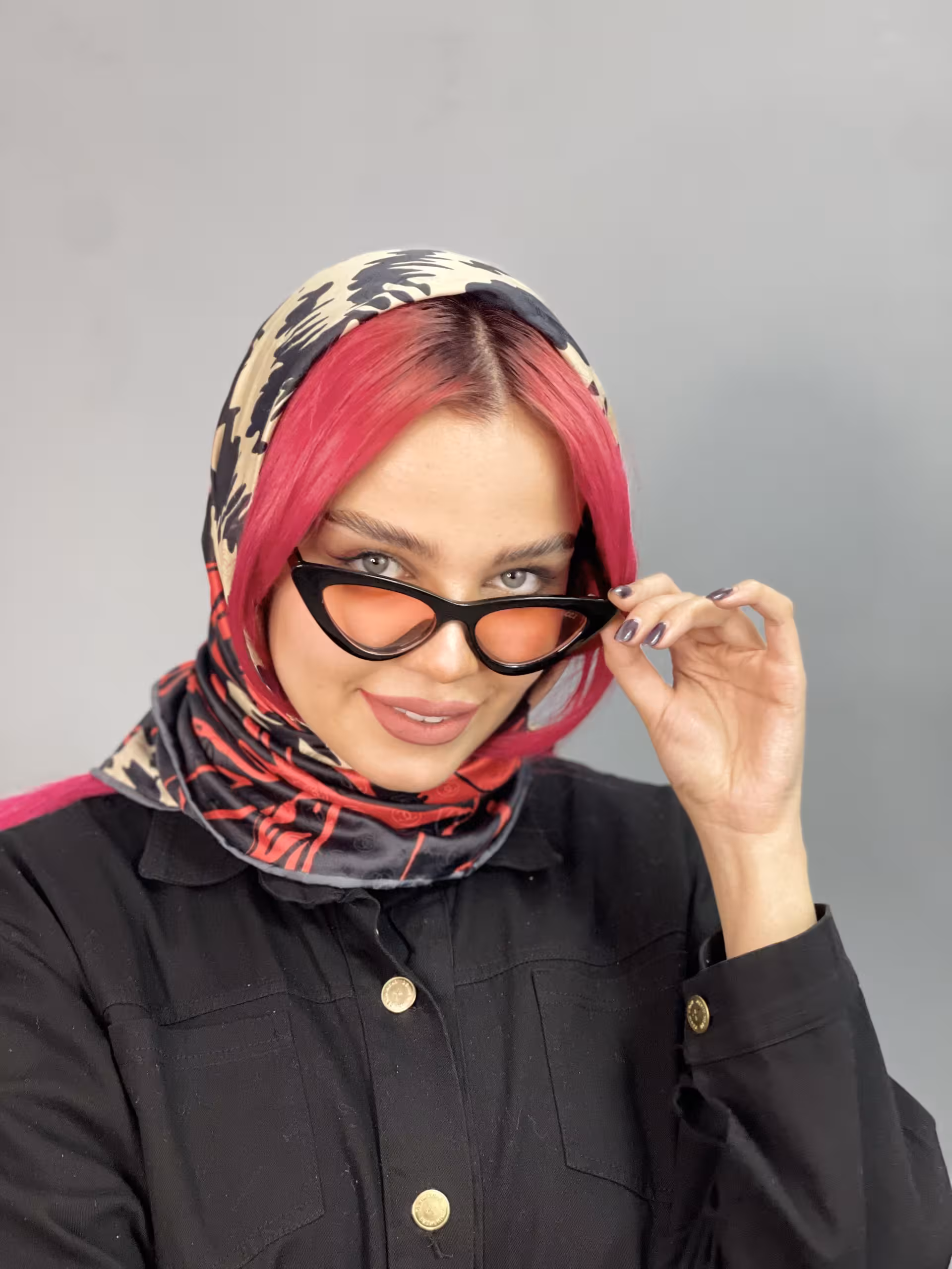 عینک آفتابی برند گوچی گربه ای مشکی یووی 400