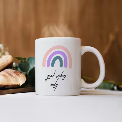  ماگ طرح رنگین کد 100385