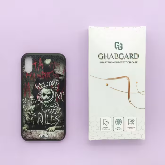 کاور قاب گارد مدل پسرانه مناسب برای گوشی موبایل اپل iphone x\xs 