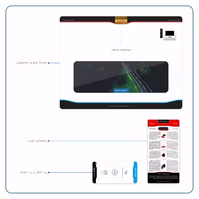 برچسب پوششی ماهوت مدل Jungle مناسب برای تبلت سونی Xperia Tablet Z LTE 2013