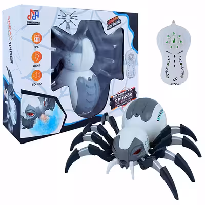 ربات کنترلی مدل عنکبوت دودزا شارژی صدادار کد 128A-30