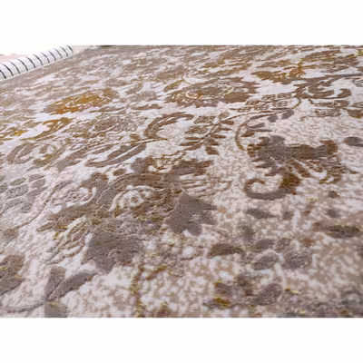 فرش ماشینی زمرد مشهد طرح پتینه مدل 2115