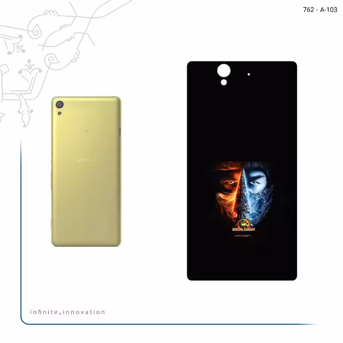 برچسب پوششی ماهوت مدل Mortal Kombat Game Series مناسب برای گوشی موبایل سونی Xperia X