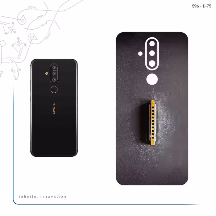 برچسب پوششی ماهوت مدل Harmonica مناسب برای گوشی موبایل نوکیا X71