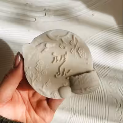 قالب شمع مدل سکه نوروز مبارک