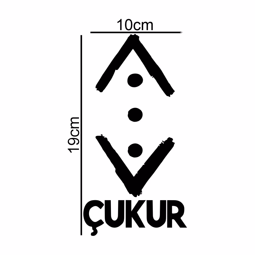 برچسب بدنه موتور طرح چوکور گودال cukur کد MT-B133