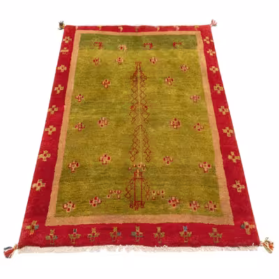 گبه دستباف ذرع و نیم سی پرشیا کد 122168