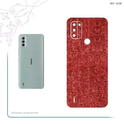 برچسب پوششی ماهوت مدل Fabric Texture 4 مناسب برای گوشی موبایل نوکیا C31