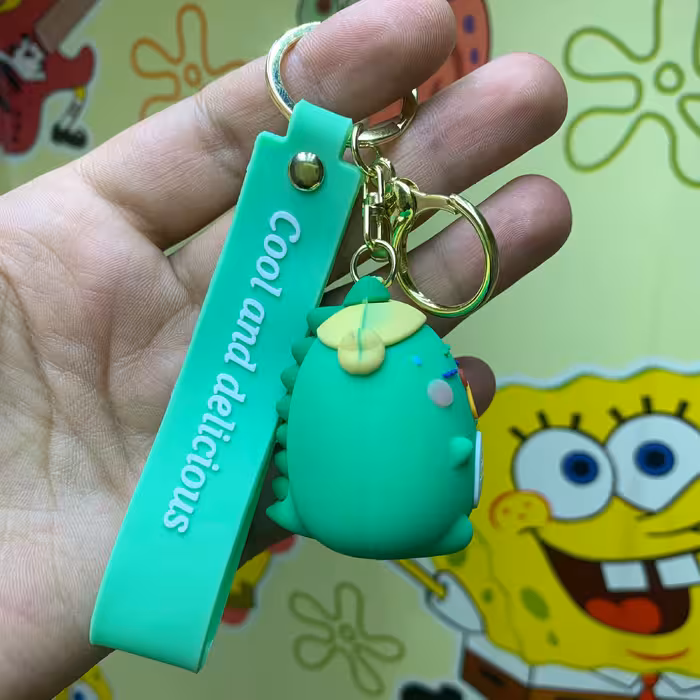 جاکلیدی مدل سیلیکونی طرح دایناسور کلافه