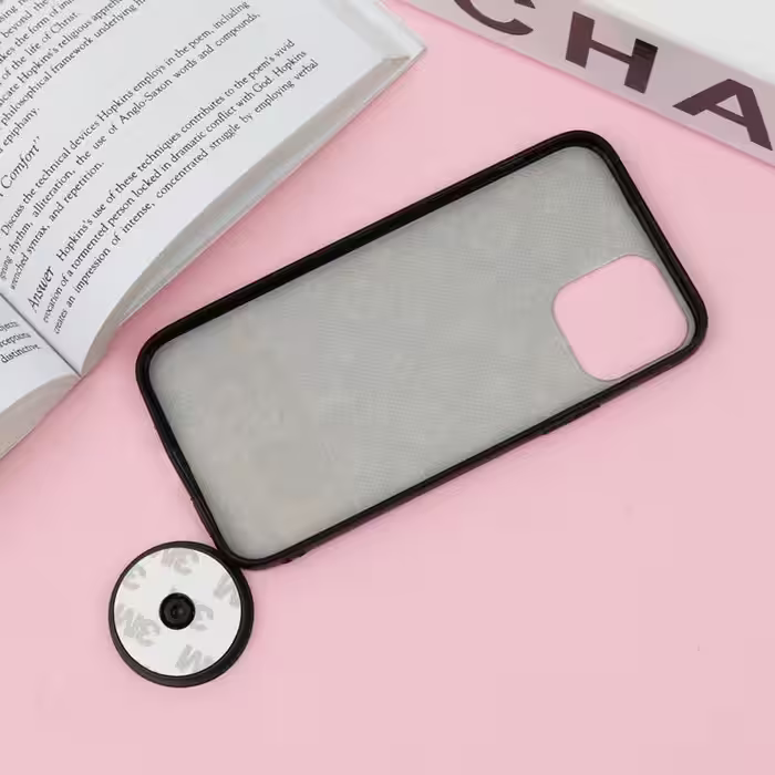 کاور مدل L-12 مناسب برای گوشی موبایل اپل iPhone 12 Pro به همراه پاپ سوکت