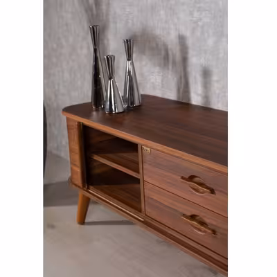 میز پذیرایی ررویال.سی.او مدل 91 مجموعه 4 عددی به همراه میز تلویزیون