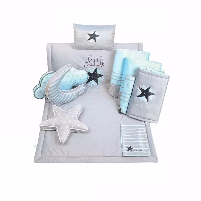 سرویس خواب 10 تکه کودک رزبورن مدل  LITTLE SWEETIE BOY