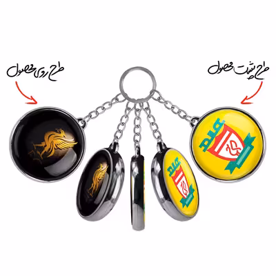 جاکلیدی خندالو طرح باشگاه لیورپول مدل دوطرفه کد 20372017