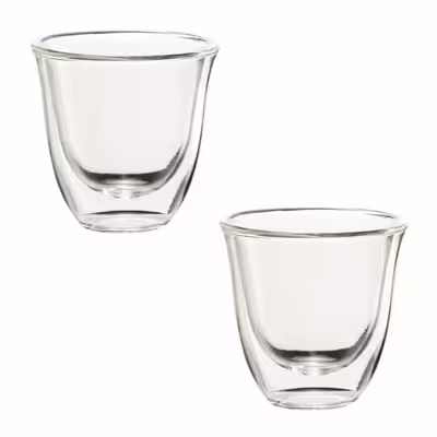 فنجان دلونگی مدل دوجداره espresso کد DLSC310 مجموعه 2عددی