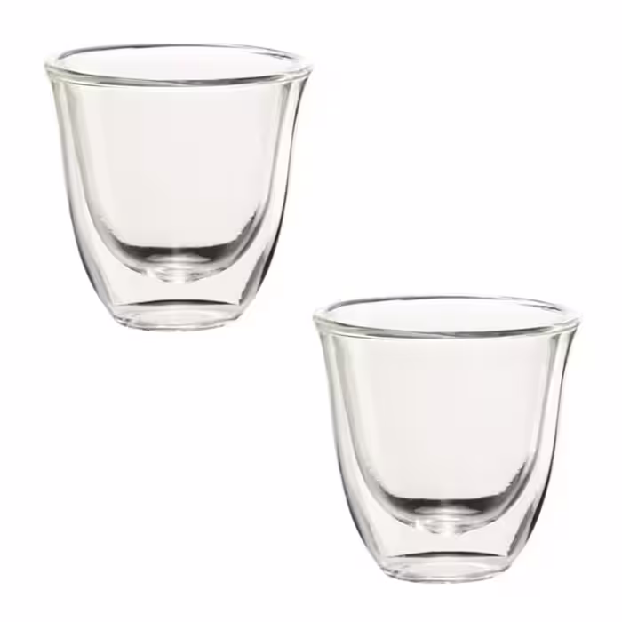 فنجان دلونگی مدل دوجداره espresso کد DLSC310 مجموعه 2عددی