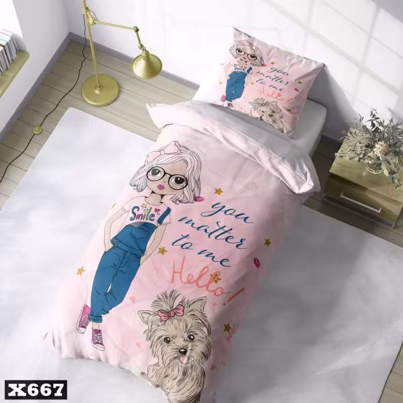 روتختی سه بعدی طرح دخترانه