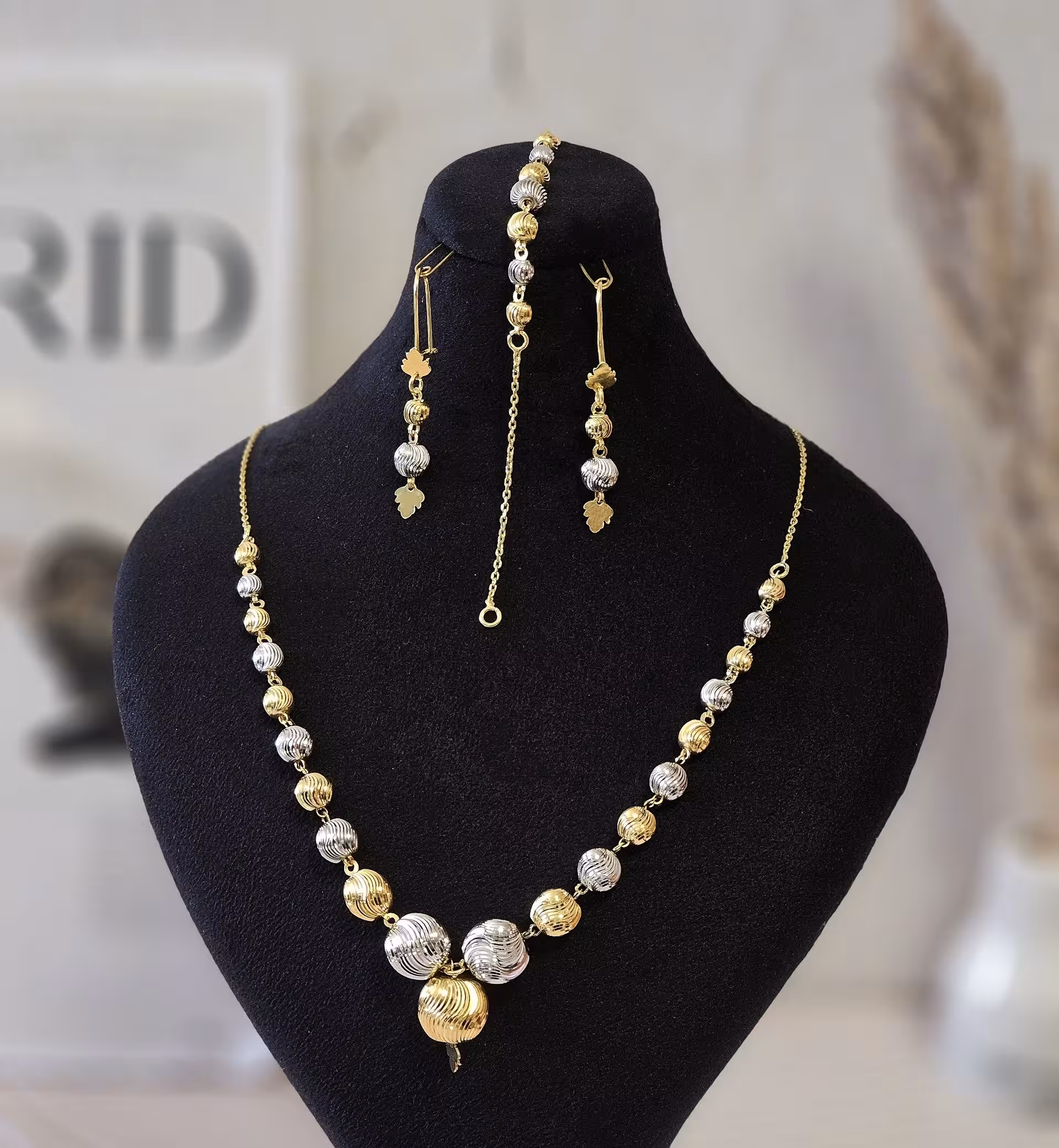 سرویس نقره گوی زنانه کد 60703