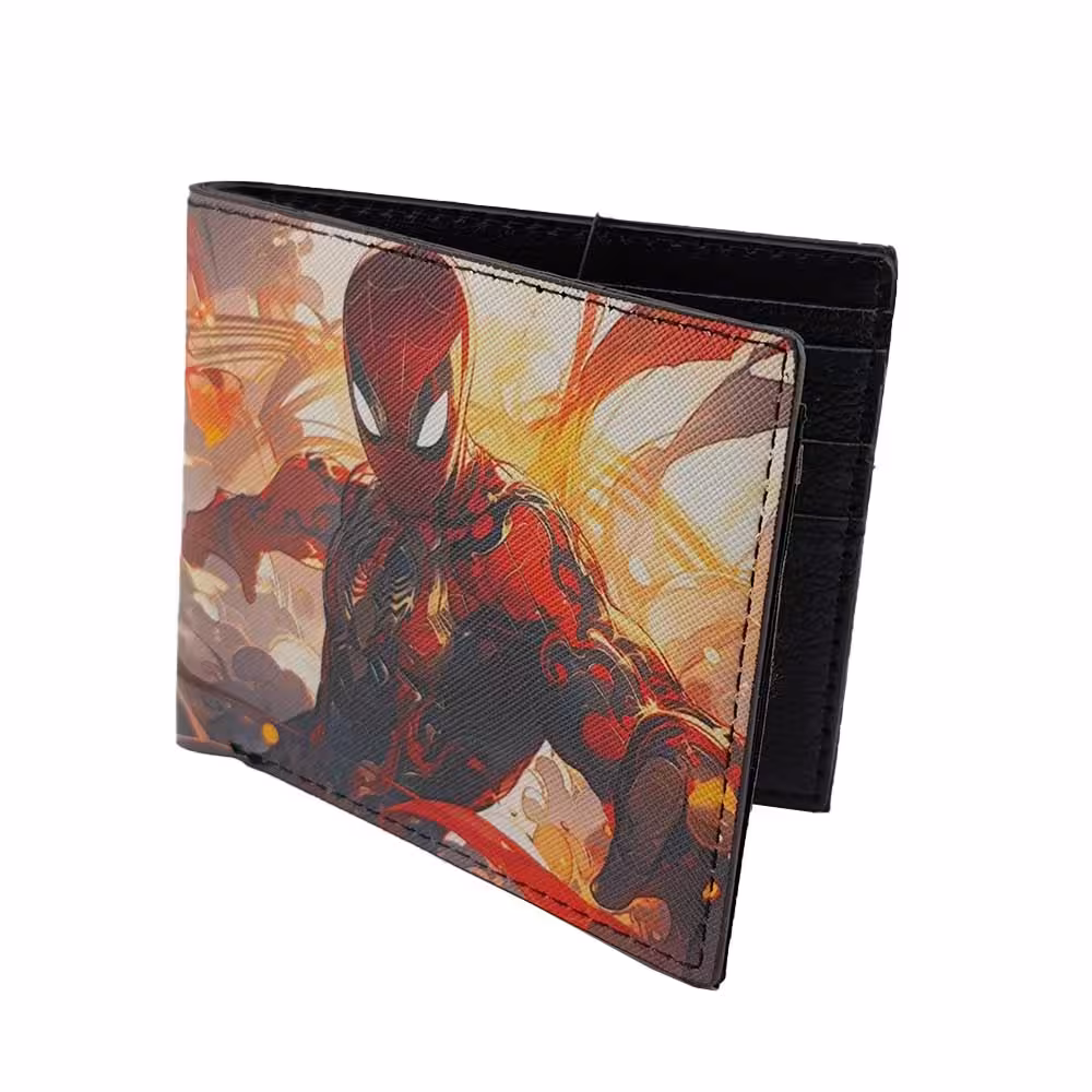 کیف پول چرمی اسپایدرمن آهنی