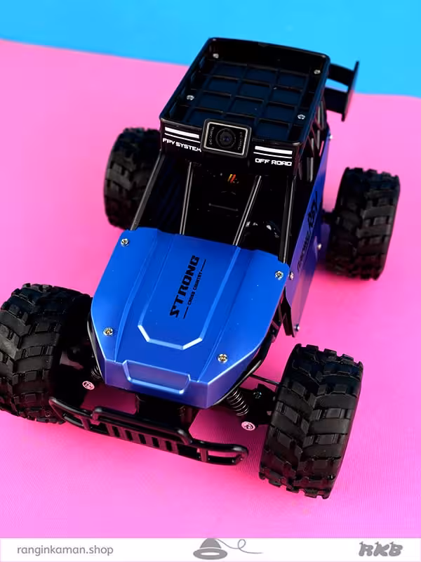 ماشین آفرود دوربین دار ریموتی Offroad vehicle with remote and camera