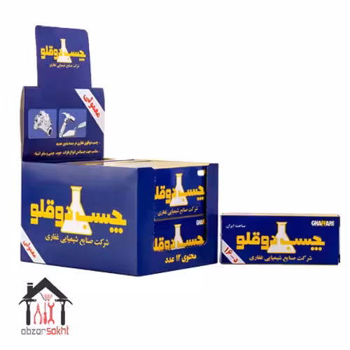 چسب دوقلو غفاری مات کارتن 240 عددی