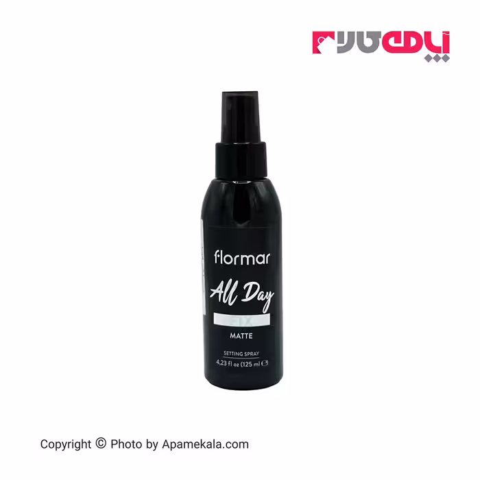اسپری فیکس مات مناسب پوست چرب  125میل فلورمار  flormar All Day FIX MATTE SETTING SPRAY