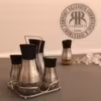 پارس بلور ست ابلیمو روغن نمک پینگو استیل مشکی   P1604