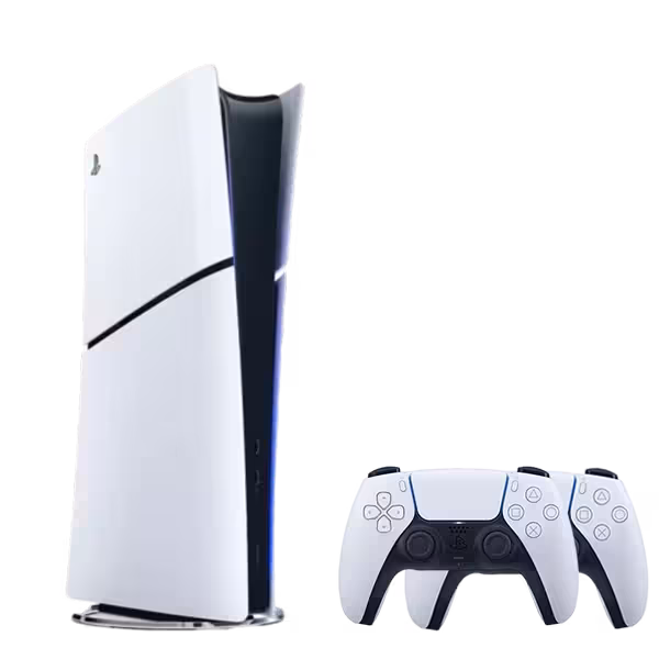 کنسول بازی سونی مدل Playstation 5 Slim 2016 (ریجن اروپا) نسخه دیجیتال دو دسته پک جامبو امارات