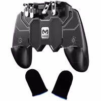 دسته بازی PubG ممو مدل AK66 به همراه آستین کنترل کننده انگشت کد M10867