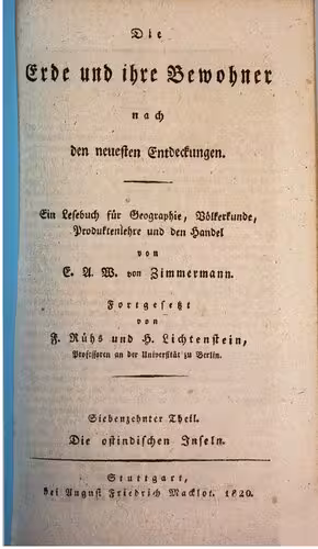 خرید و دانلود نسخه کامل کتاب Die ostindischen Inseln